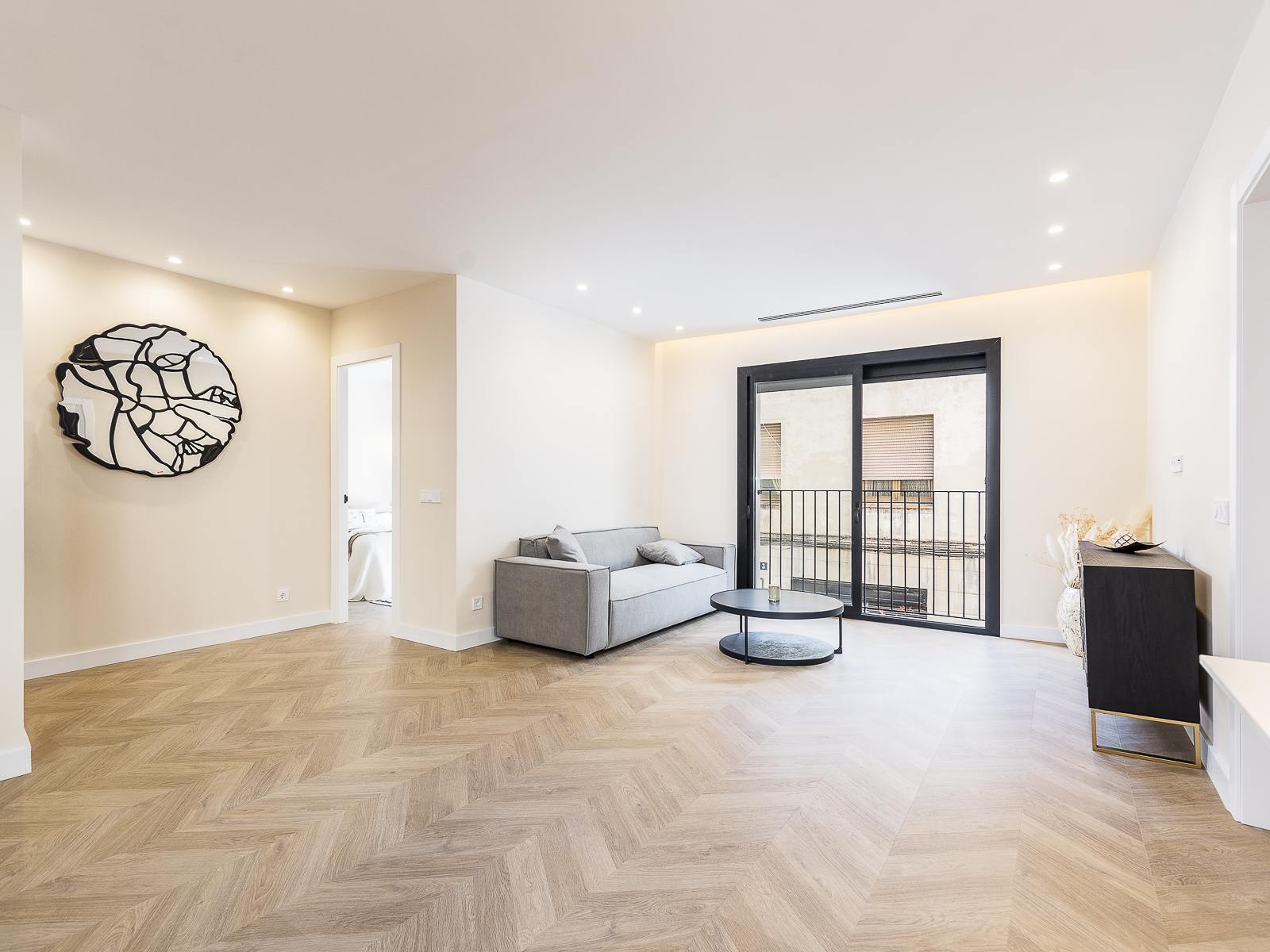 living - 80m² apartment with 25m² terrace for sale in Sants-Badal - gallery - 6