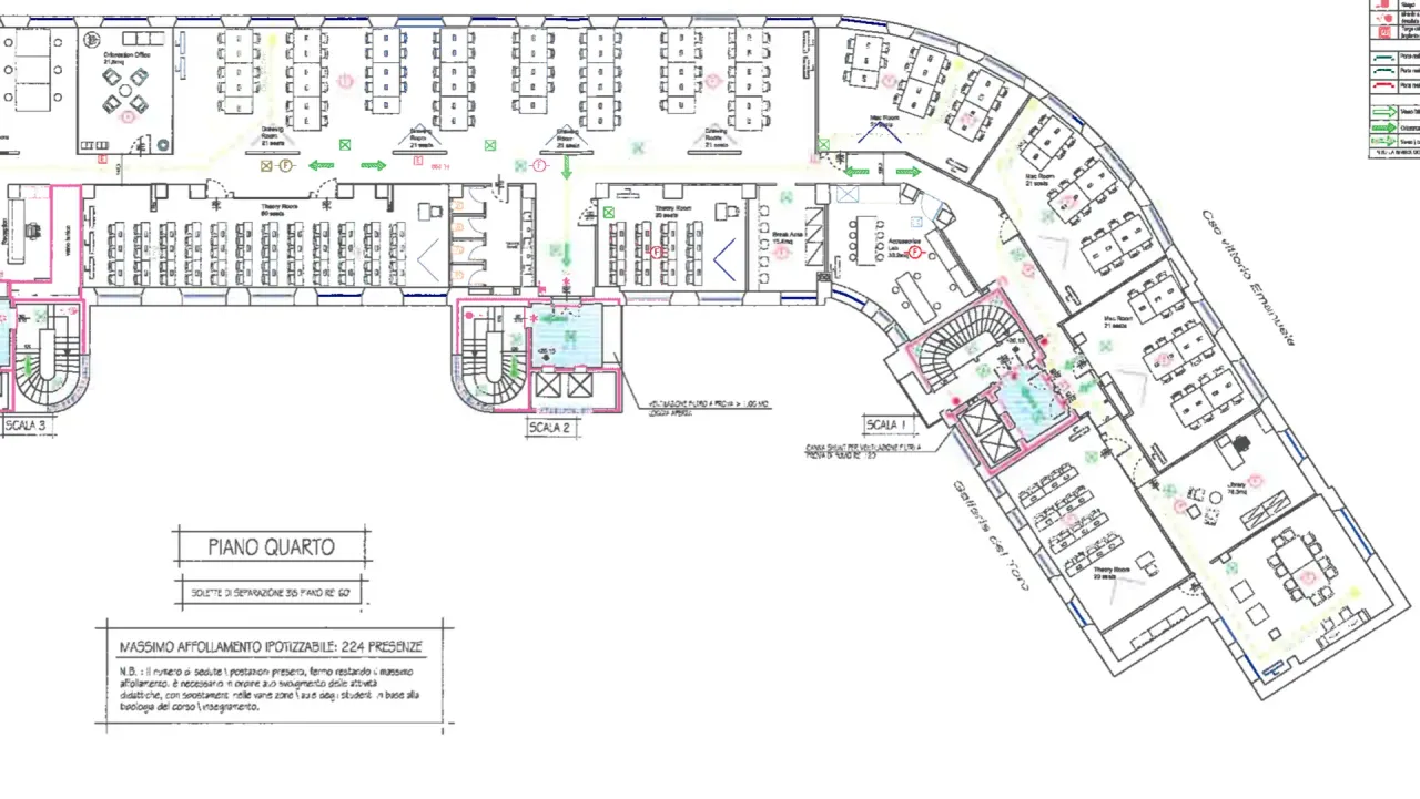 office - Piazza San Babila 1-3 - Uffici - Dils - Planimetria - 1