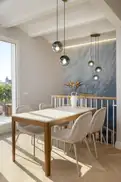 living - Ático de 133m² con 40m² terraza en venta en Eixample Derecho - gallery thumbnail - 7