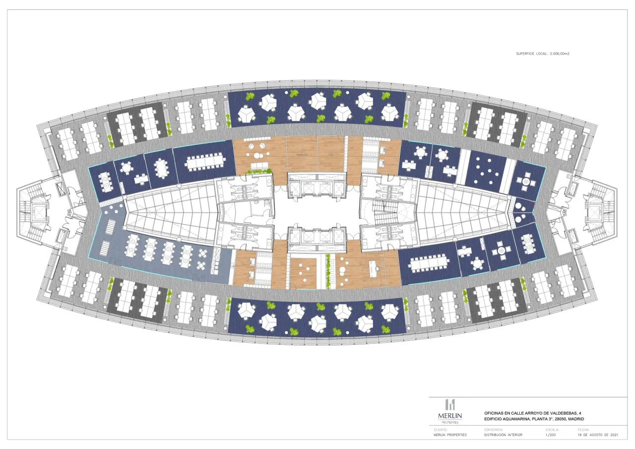 office - Campus AquaMarina - Uffici - Dils - Planimetria - 2
