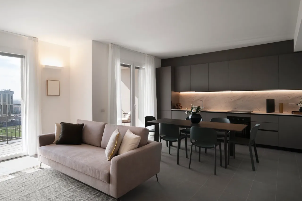 Trilocale  di 99 m2 - Edificio C1 - LivinUp  | Milano - Floor Plan - 6