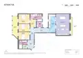 living - Piso de 190m² en venta en Eixample Derecho, Barcelona - Plano del piso thumbnail - 1