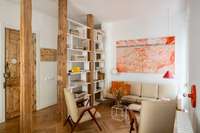 living - Piso de 125m² en venta en Cortes / Huertas, Madrid - gallery thumbnail - 3