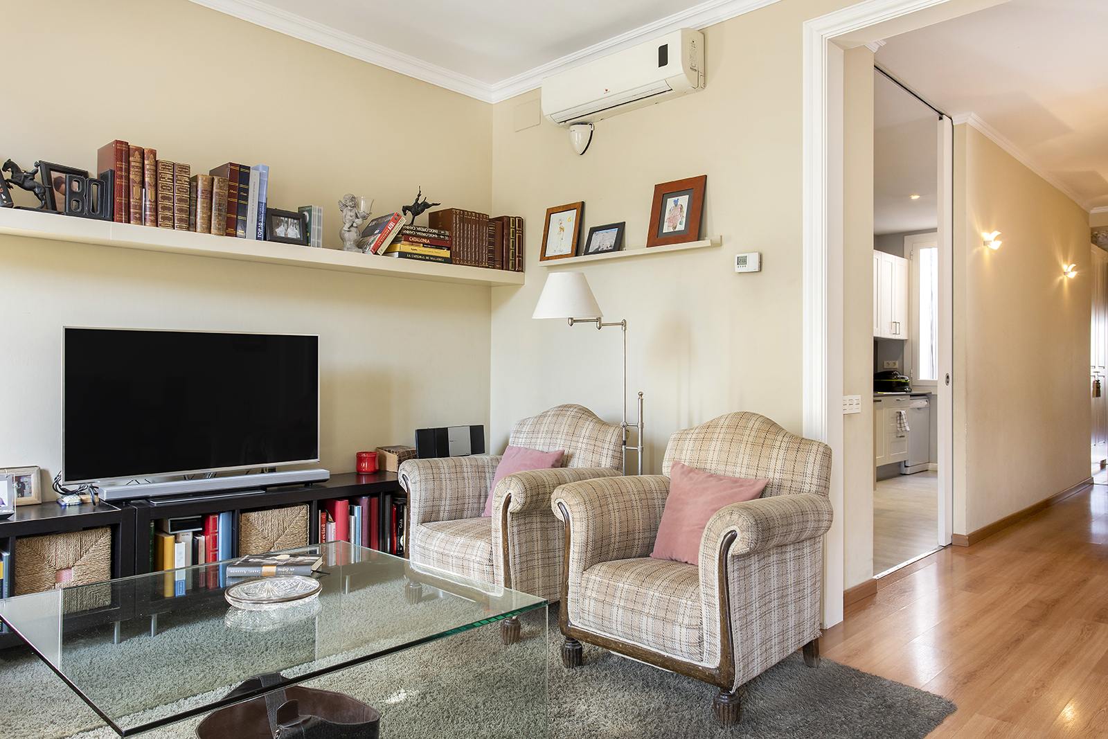 living - Piso de 130 m² en venta en Eixample Izquierdo, Barcelona - gallery - 6