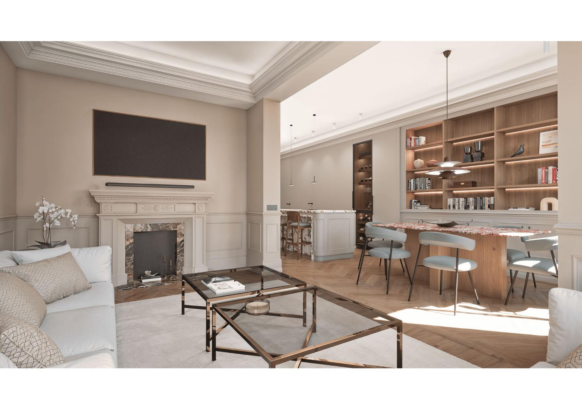 living - 138m² apartment for sale in Ibiza, Madrid - gallery thumbnail - 1