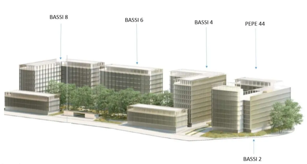 office - Bassi Business Park - Office - Dils - Plano del piso - 1