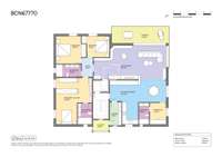 living - 174m² apartment with 15m² terrace for sale in Tres Torres - Floor Plan thumbnail - 1