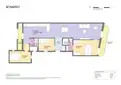 living - 101m² apartment for sale in Poble Sec, Barcelona - Floor Plan thumbnail - 1