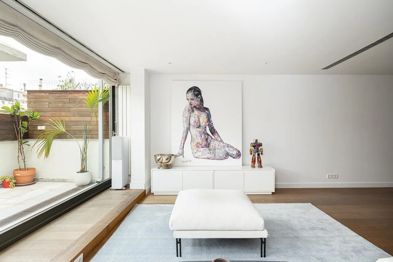 living - Ático de 234m² con 100m² terraza en venta en Sant Gervasi - Galvany - gallery - 8