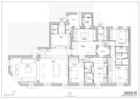 living - Piso de 350m² en venta en Recoletos, Madrid - Plano del piso thumbnail - 2