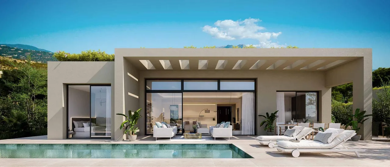 living - La Finca de Jasmine Benahavis Casas / Villas, Benahavís, Costa del Sol - gallery - 6