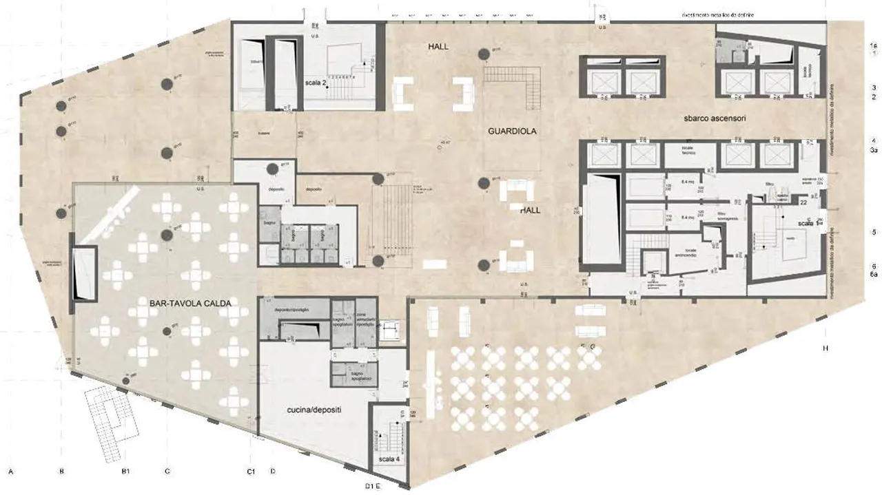 office - Thetris - Office - Dils - Verdiepingsplan - 1