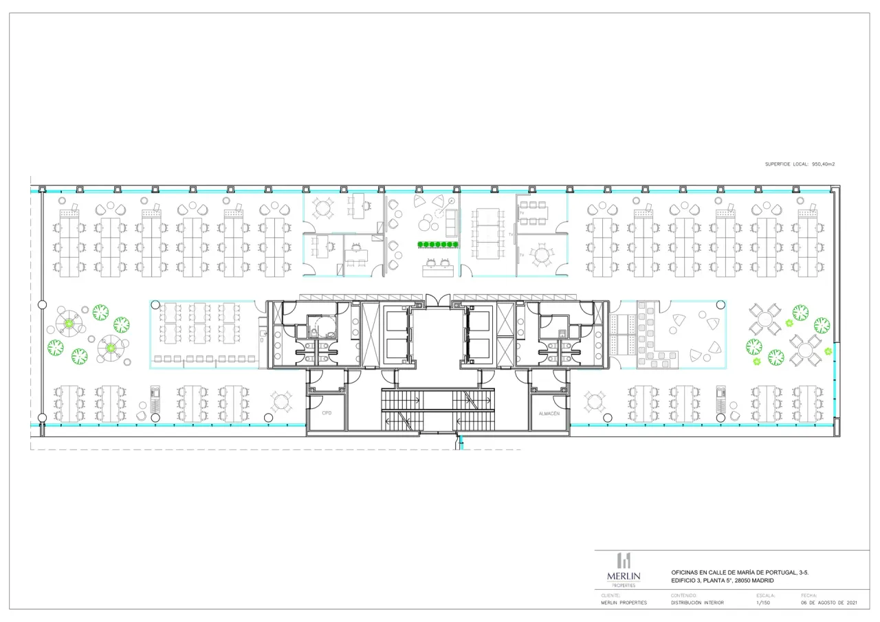 office - Maria de Portugal 3-5 - Office - Dils - Floor Plan - 1