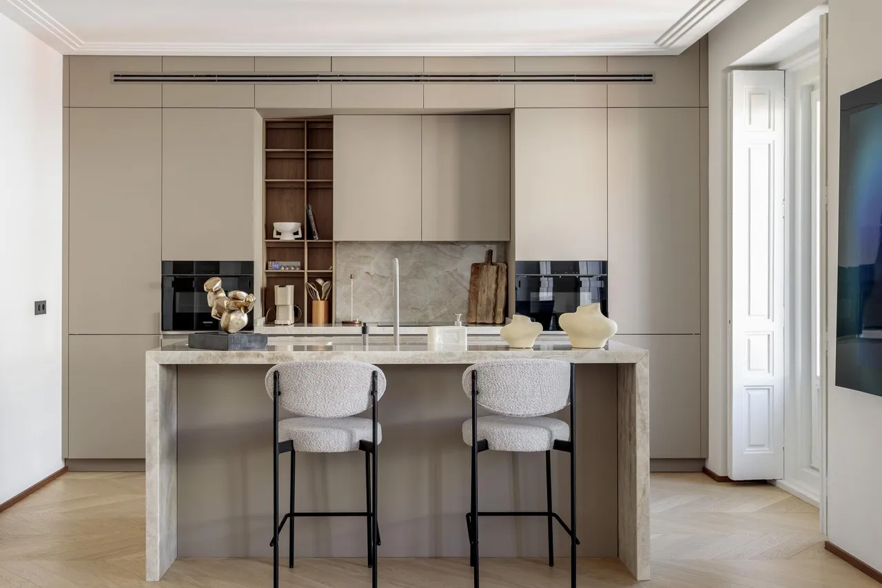 living - Piso de 100m² en alquiler en Cortes / Huertas, Madrid - gallery - 7
