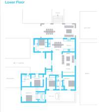 living - 410m² country house with 107m² terrace for sale in Santa Gertrudis - Floor Plan thumbnail - 1