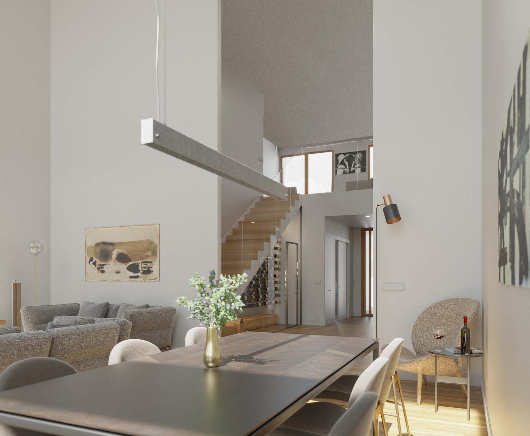 living - 407m² house / villa for sale in Puerta de Hierro, Madrid - gallery thumbnail - 8