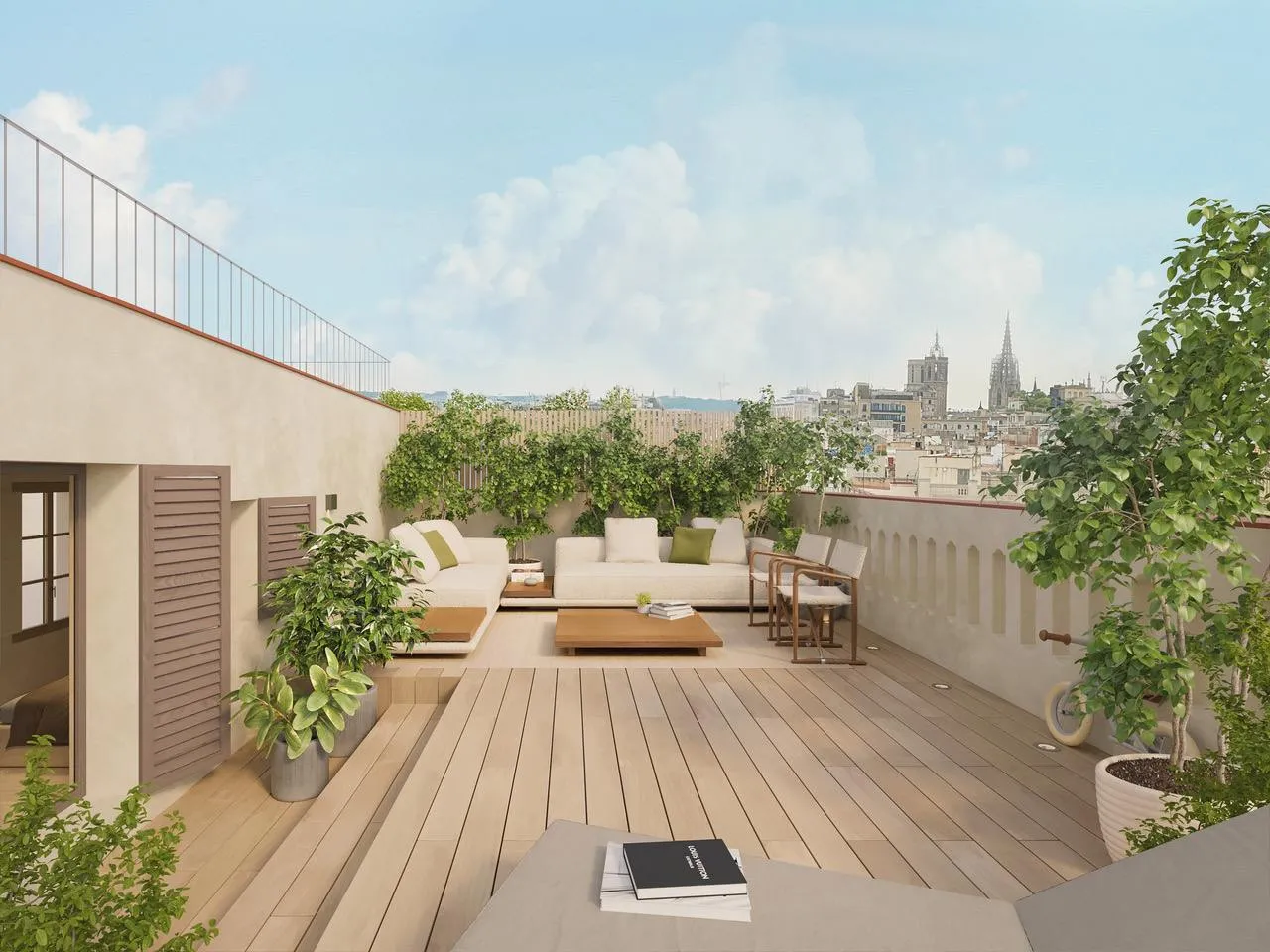 living - 103m² penthouse with 54m² terrace for sale in El Born - gallery - 3