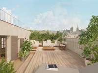 living - 103m² penthouse with 54m² terrace for sale in El Born - gallery thumbnail - 3