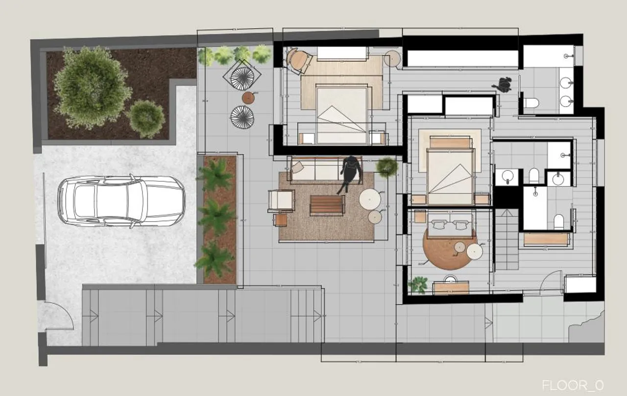 living - 353m² house / villa for sale in Genova, Palma - Floor Plan - 1