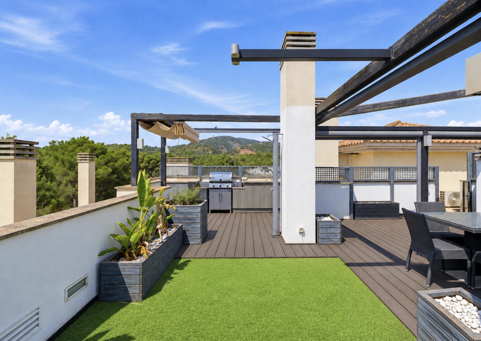 living - Ático de 159m² con 70m² terraza en venta en Palma de Mallorca - gallery - 2