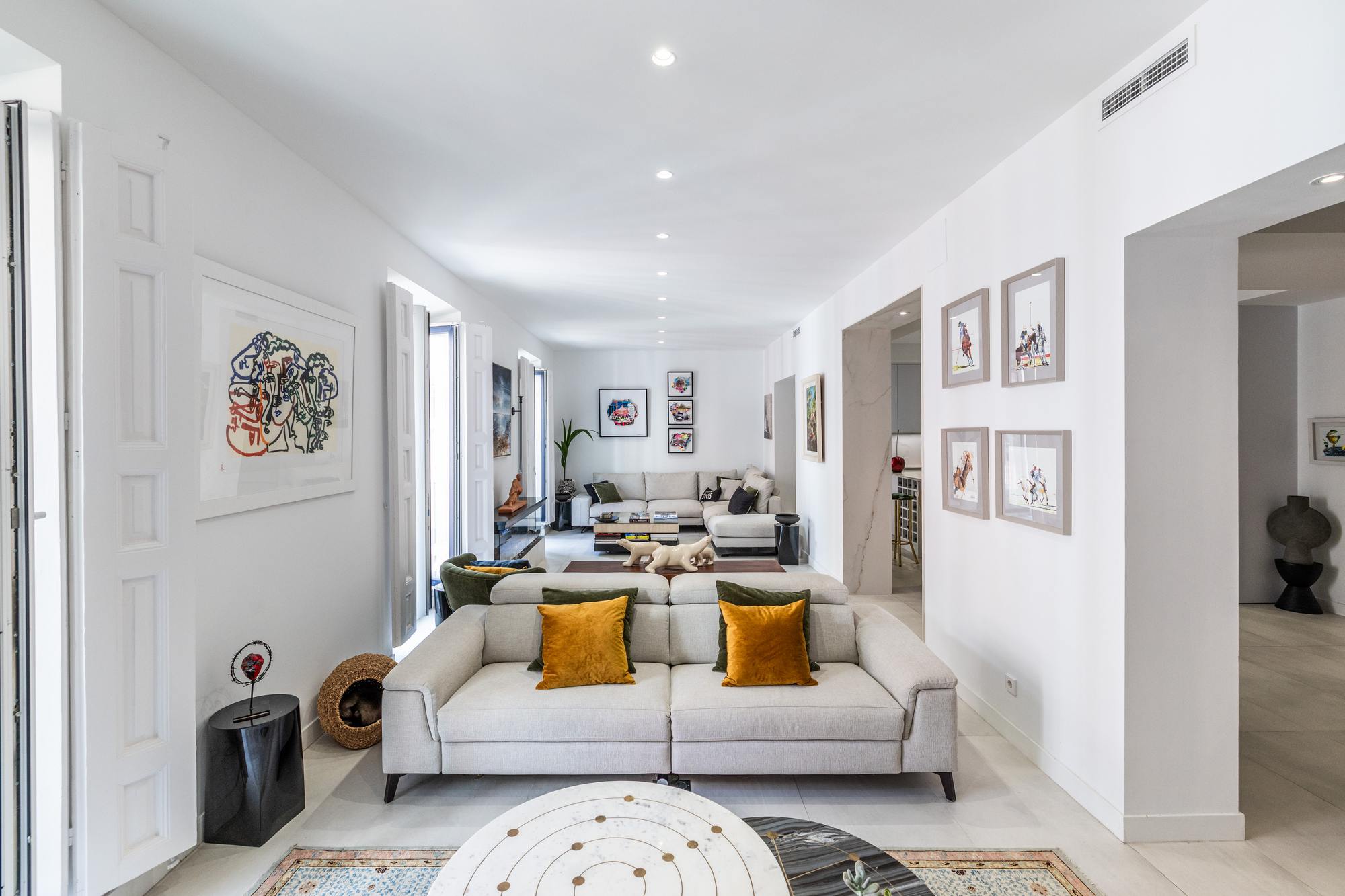 living - 185m² apartment for sale in Malasaña, Madrid - gallery - 6