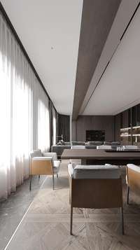 living - Piso de 390m² en venta en Turó Park, Barcelona - gallery thumbnail - 2