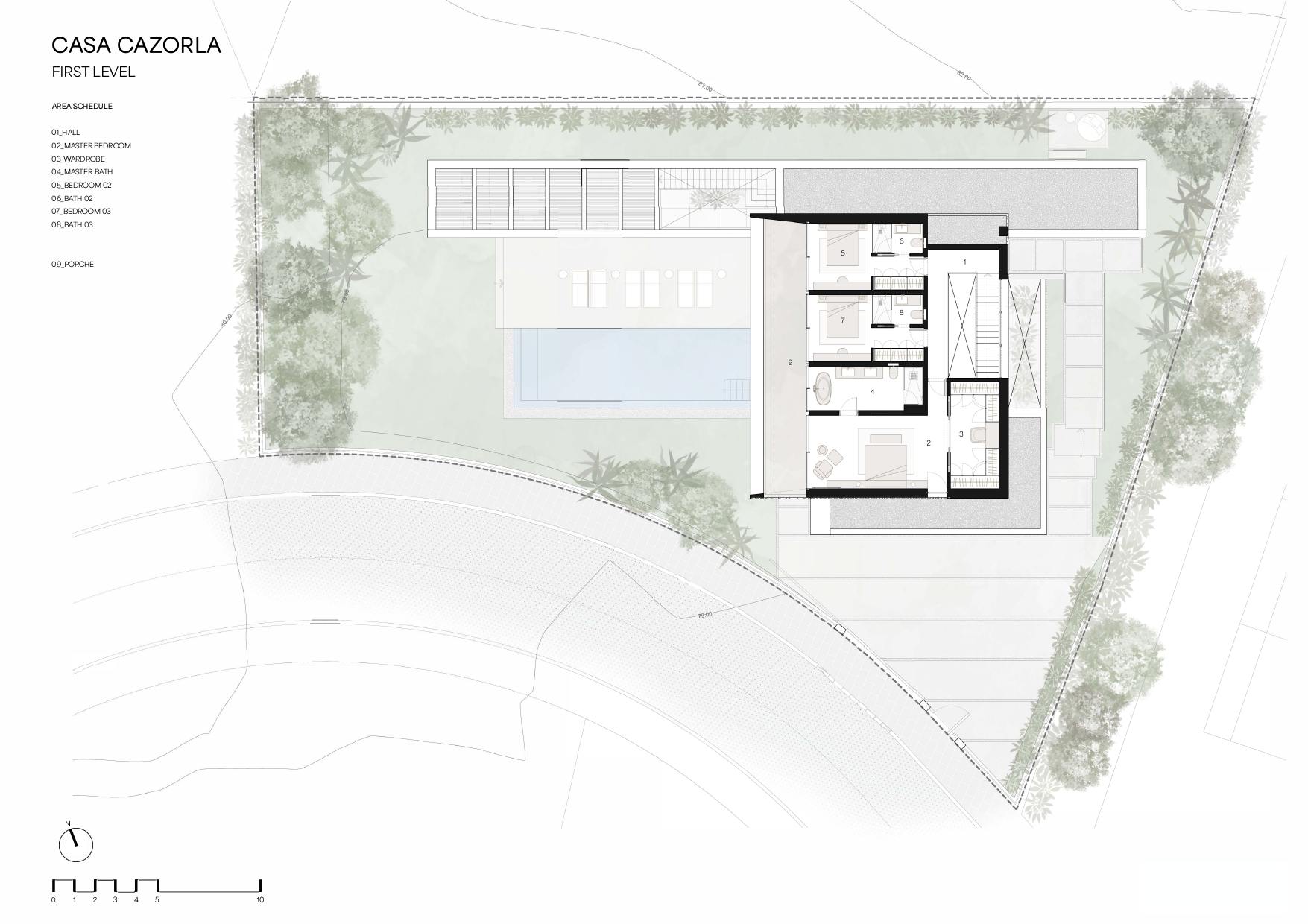 living - 1,010m² house / villa with 600m² garden for sale in Golden Mile - Floor Plan thumbnail - 2
