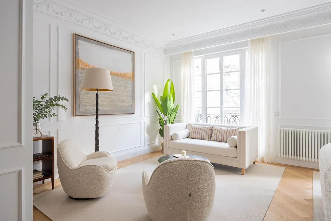 living - 243m² apartment for sale in Castellana, Madrid - gallery - 4
