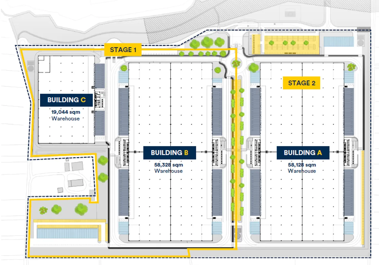 logistics - Le Betulle Logistics Hub - Logistics - Dils - Verdiepingsplan - 1