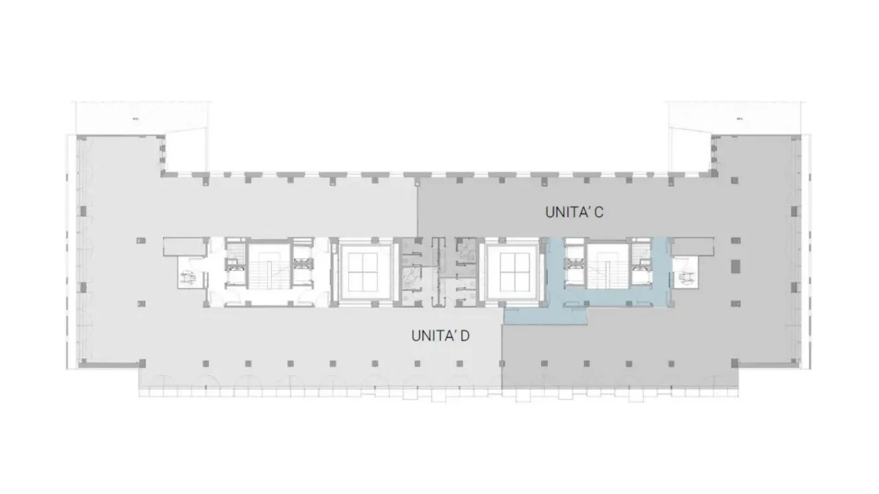 office - 23/31 EUR Center - Uffici - Dils - Planimetria - 3
