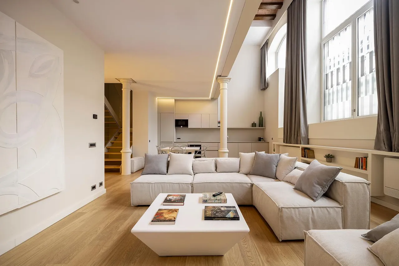 living - 173m² apartment for rent in El Born, Barcelona - gallery - 8