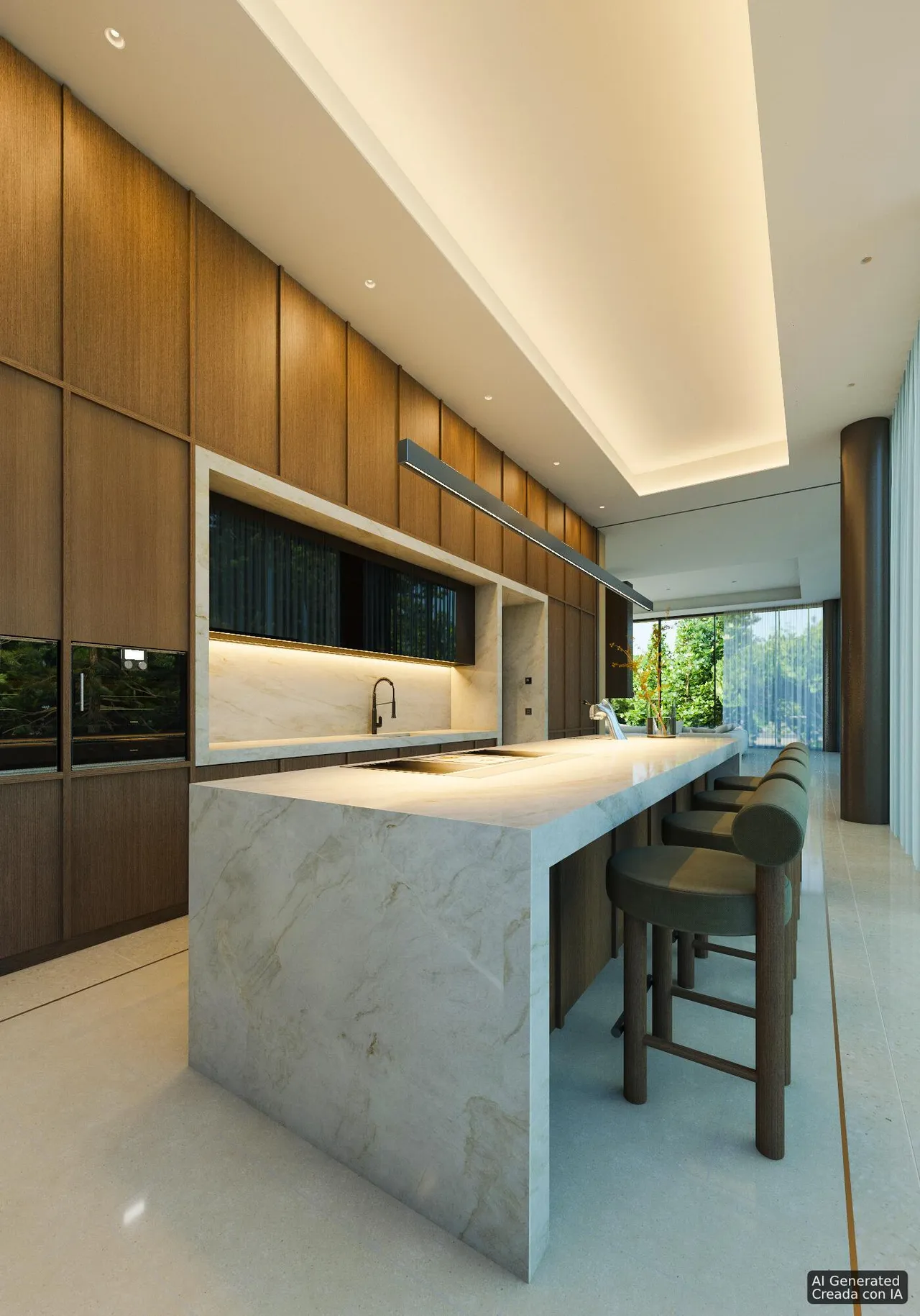 living - Casa / villa de 860m² con 300m² terraza en venta en Conde de Orgaz y Piovera - gallery - 3