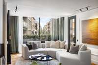 living - Piso de 137m² con 6m² terraza en venta en Turó Park - gallery thumbnail - 1