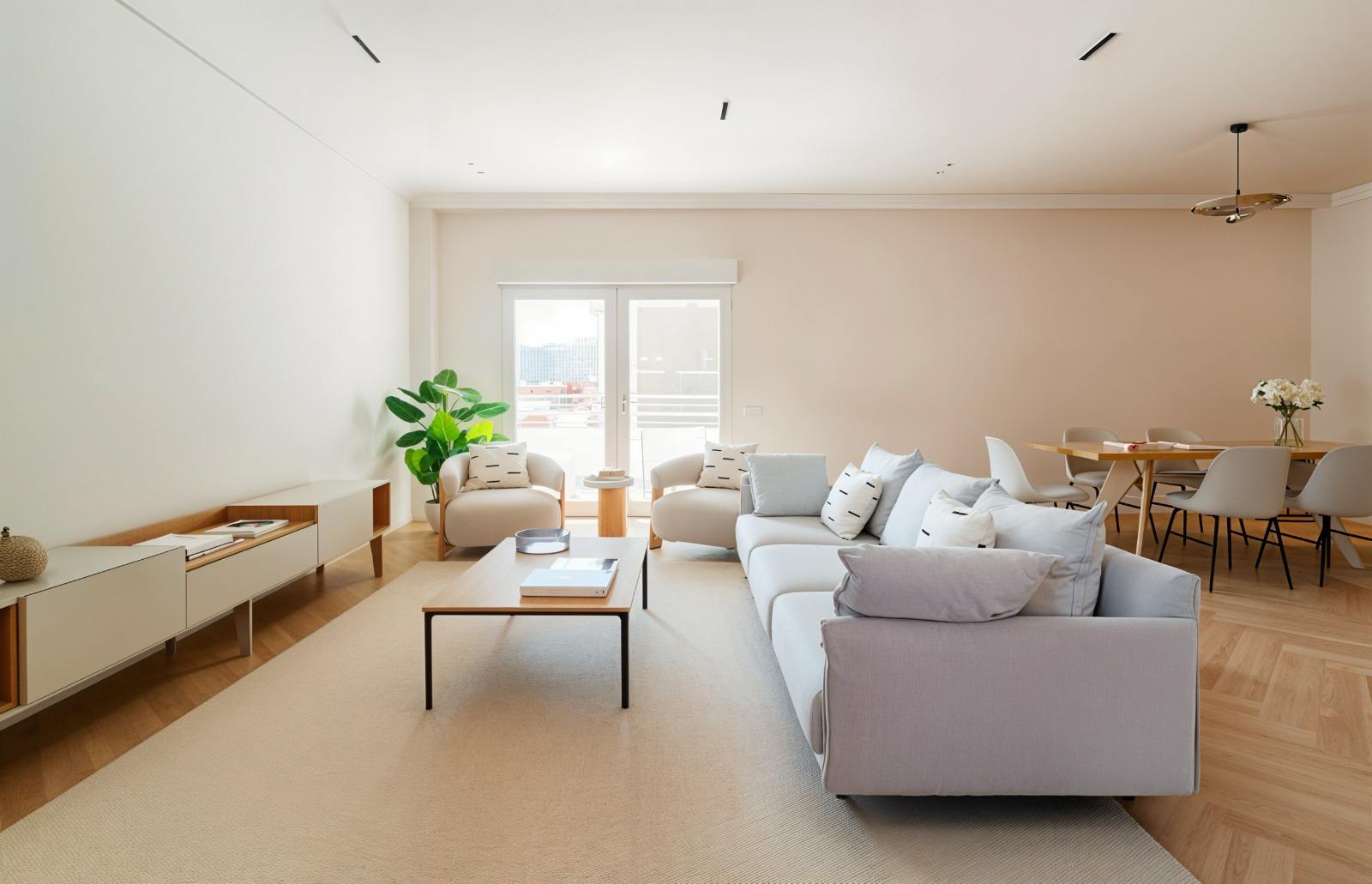 living - Piso de 228m² en venta en El Viso, Madrid - gallery thumbnail - 1