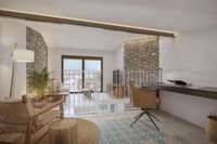 living - 123m² house / villa with 11m² terrace for sale in Barri Vell - gallery thumbnail - 5