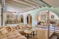 living - 752m² house / villa for sale in Alella, Barcelona - gallery thumbnail - 4