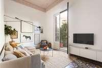 living - Piso de 116m² con 6m² terraza en venta en El Born - gallery thumbnail - 3