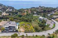 living - Parcela de 803m² en venta en Blanes, Costa Brava - gallery thumbnail - 1