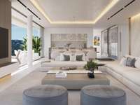 living - Designer villas for sale with sea, lake & Africa views located in Real de la Quinta, Benahavis - gallery thumbnail - 10