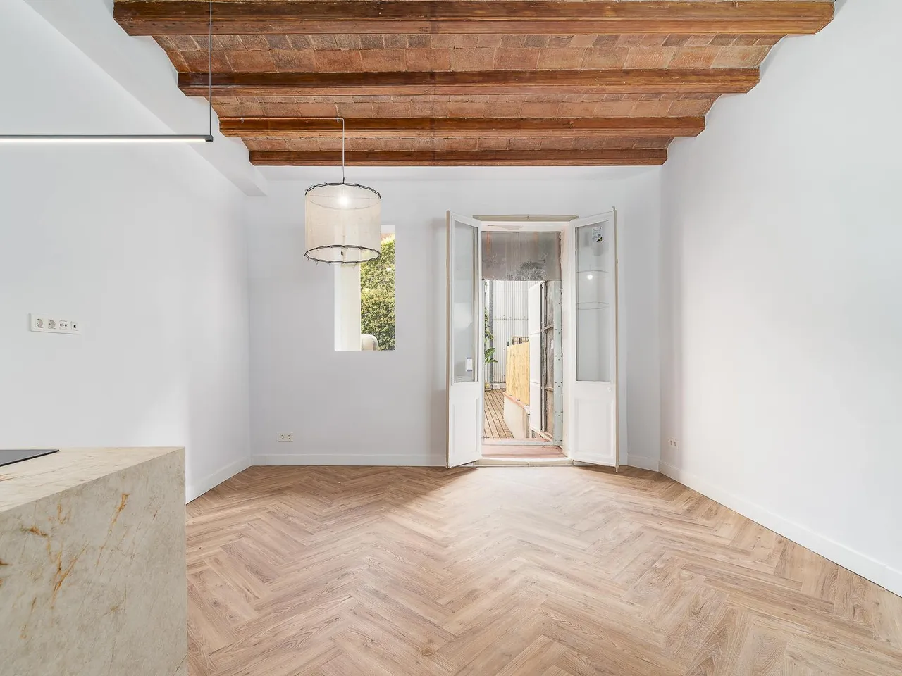 living - Piso de 79m² con 33m² terraza en venta en Gràcia, Barcelona - gallery - 4