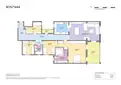 living - Piso de 164m² con 16m² terraza en venta en Sant Gervasi - Galvany - Plano del piso thumbnail - 1