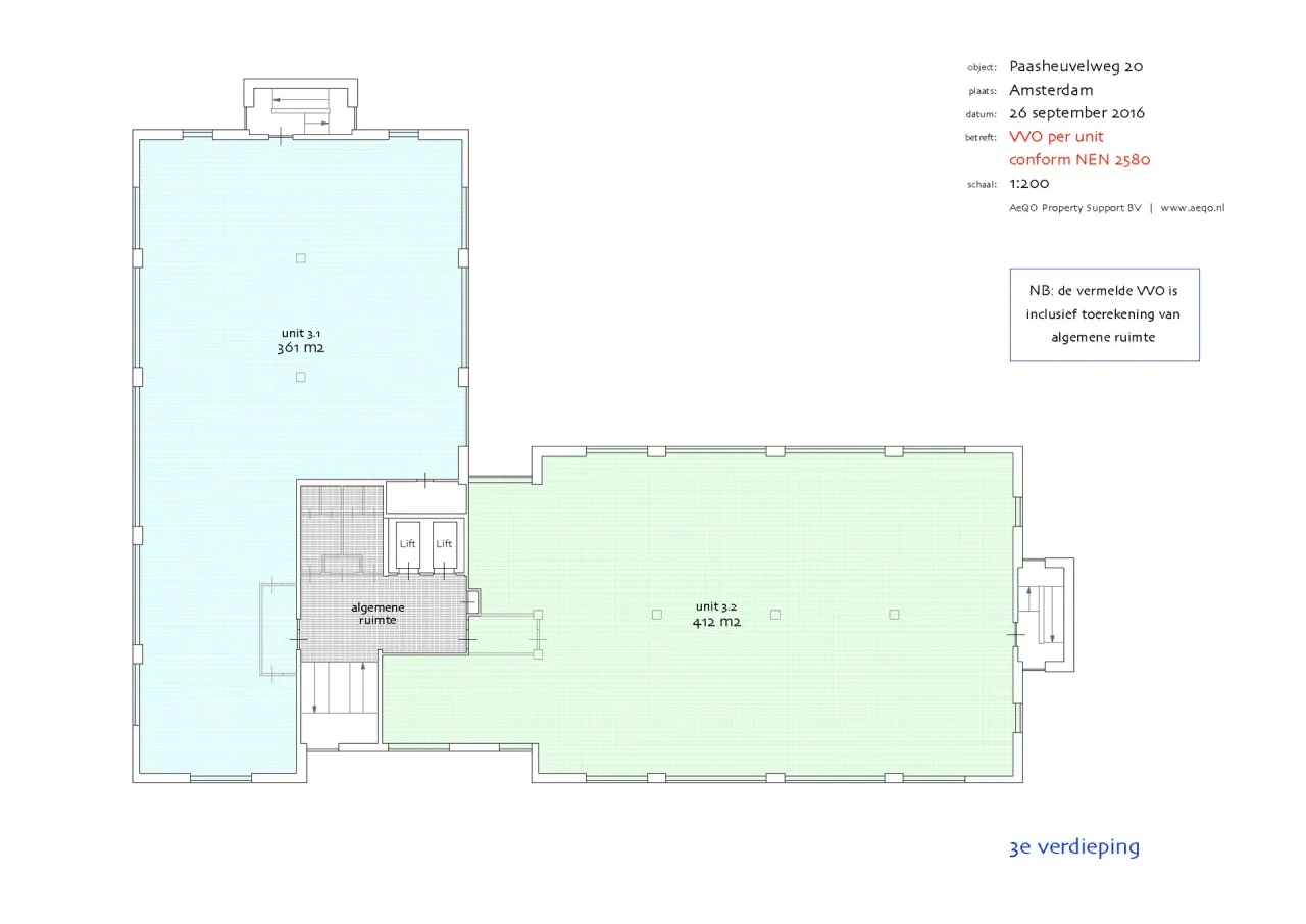 office - Paasheuvelweg 20 - Office - Dils - Plan d'étage - 9
