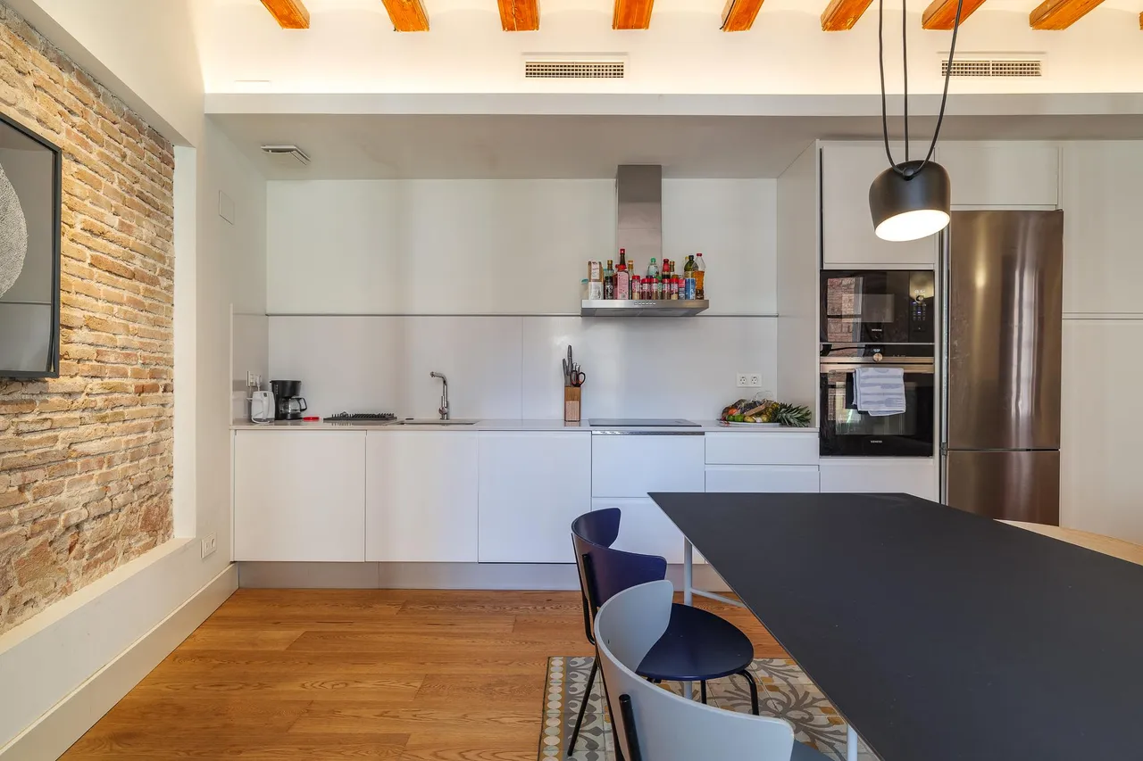 living - Piso de 84m² con 9m² terraza en venta en Gótico, Barcelona - gallery - 9