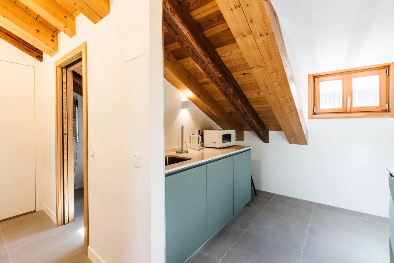 living - 62m² penthouse for rent in La Latina, Madrid - gallery - 10