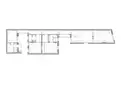 living - Piso de 194m² en venta en Chueca - Justicia, Madrid - Plano del piso thumbnail - 1