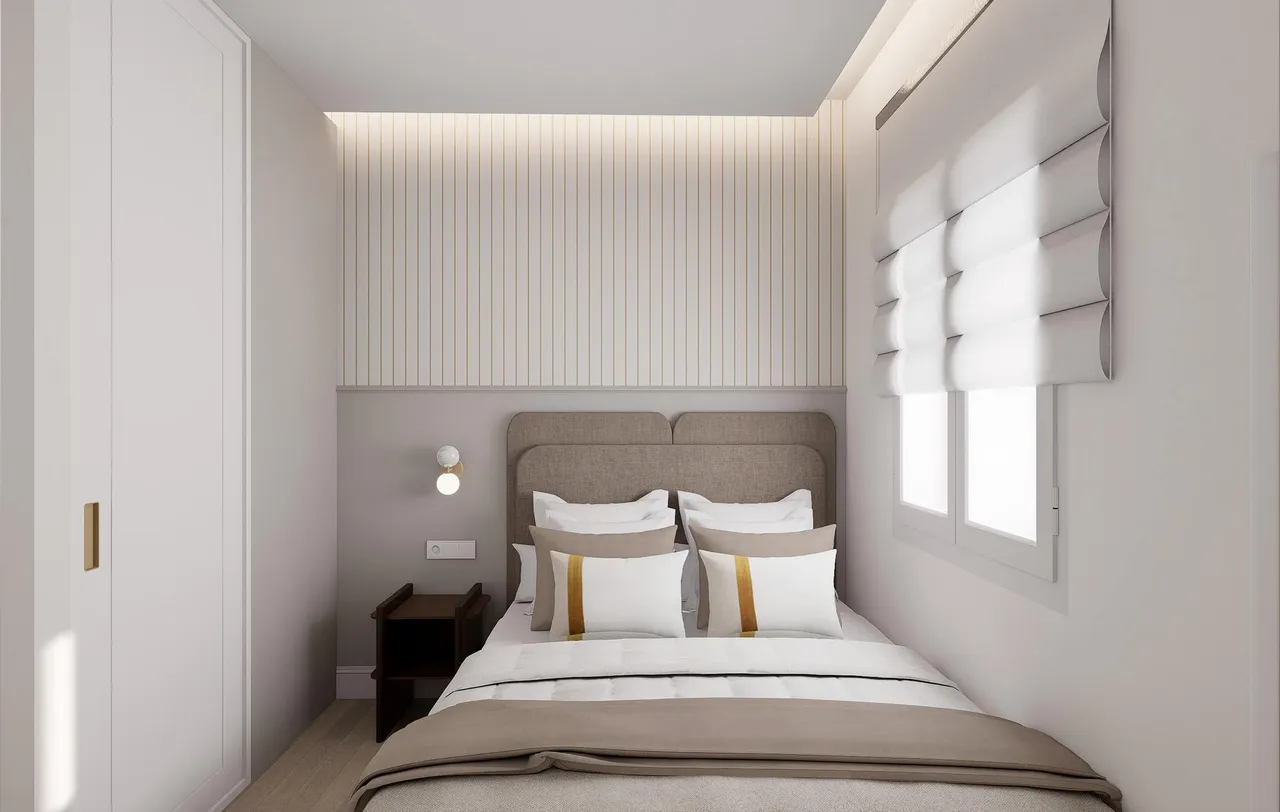 living - 68m² apartment for sale in Universidad, Madrid - gallery - 4