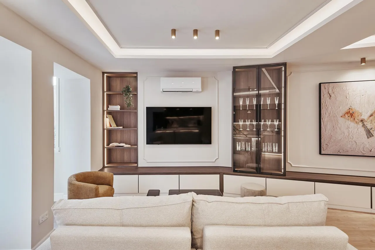 living - Piso de 142m² en venta en Goya, Madrid - gallery - 4