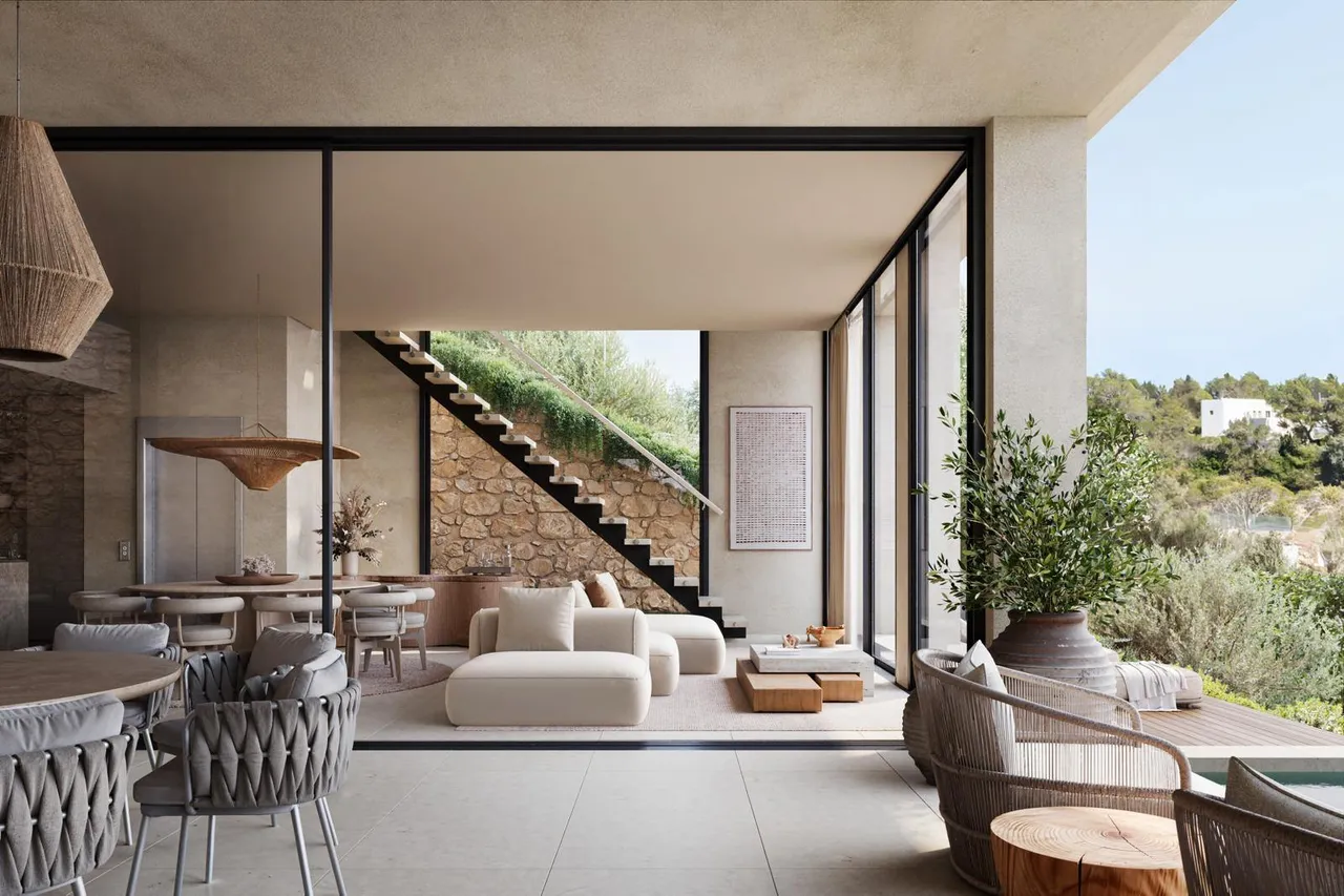 living - 1,100m² house / villa with 390m² terrace for sale in San José - gallery - 8