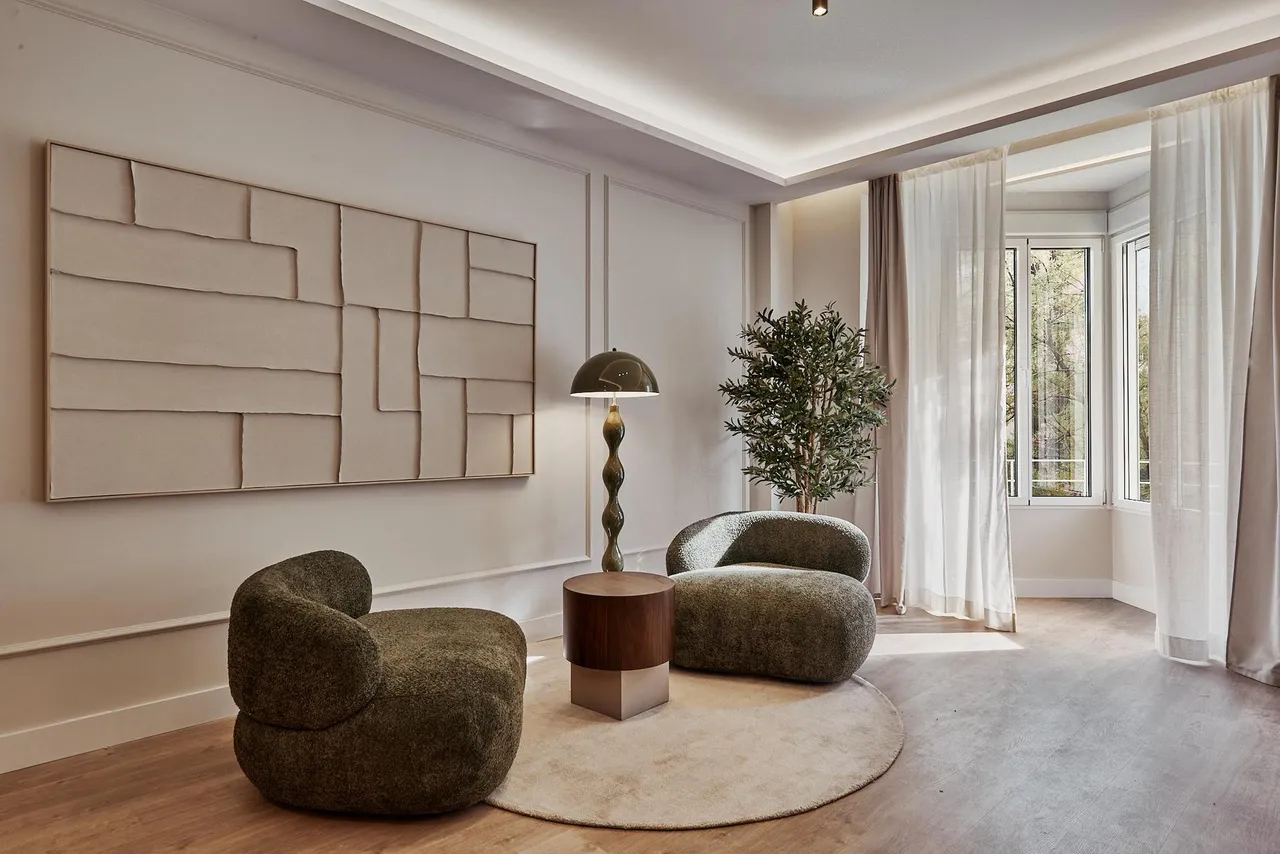 living - Piso de 275m² con 14m² terraza en venta en Goya, Madrid - gallery - 3