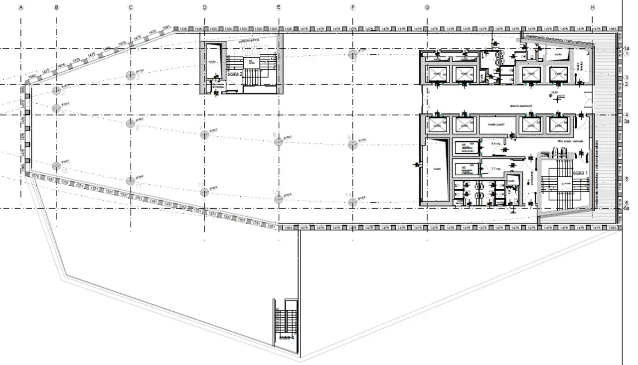 office - Thetris - Office - Dils - Verdiepingsplan - 1